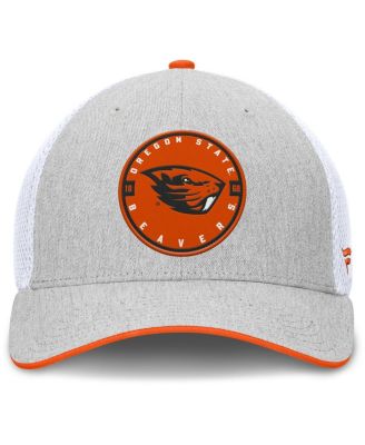 Men's Heather Gray Oregon State Beavers Trigger Flex Hat