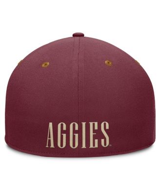 Men's Maroon/Brown Texas A M Aggies NoBo Fitted Hat