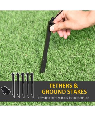 8ft Christmas Inflatable Santa Claus w/ Gift Bag Outdoor Decorations