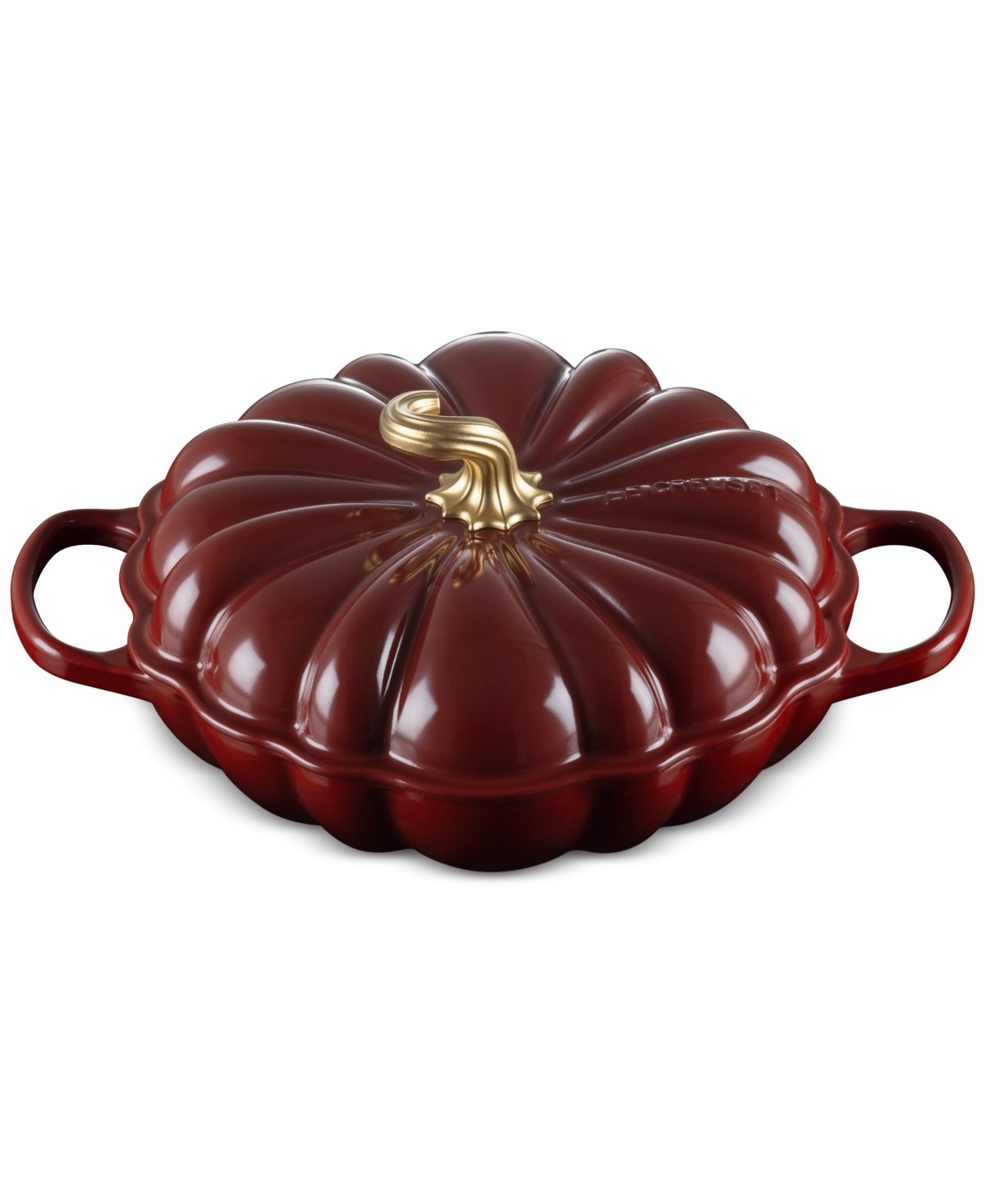 Le Creuset Enameled Cast Iron Signature Pumpkin Braiser, 2.75 Qt. In Brown