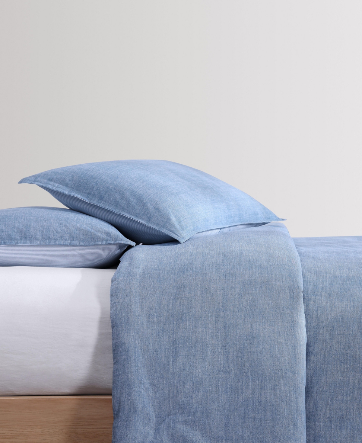 Tommy Hilfiger Classic Texture Cotton 3-Pc. Duvet Cover Set