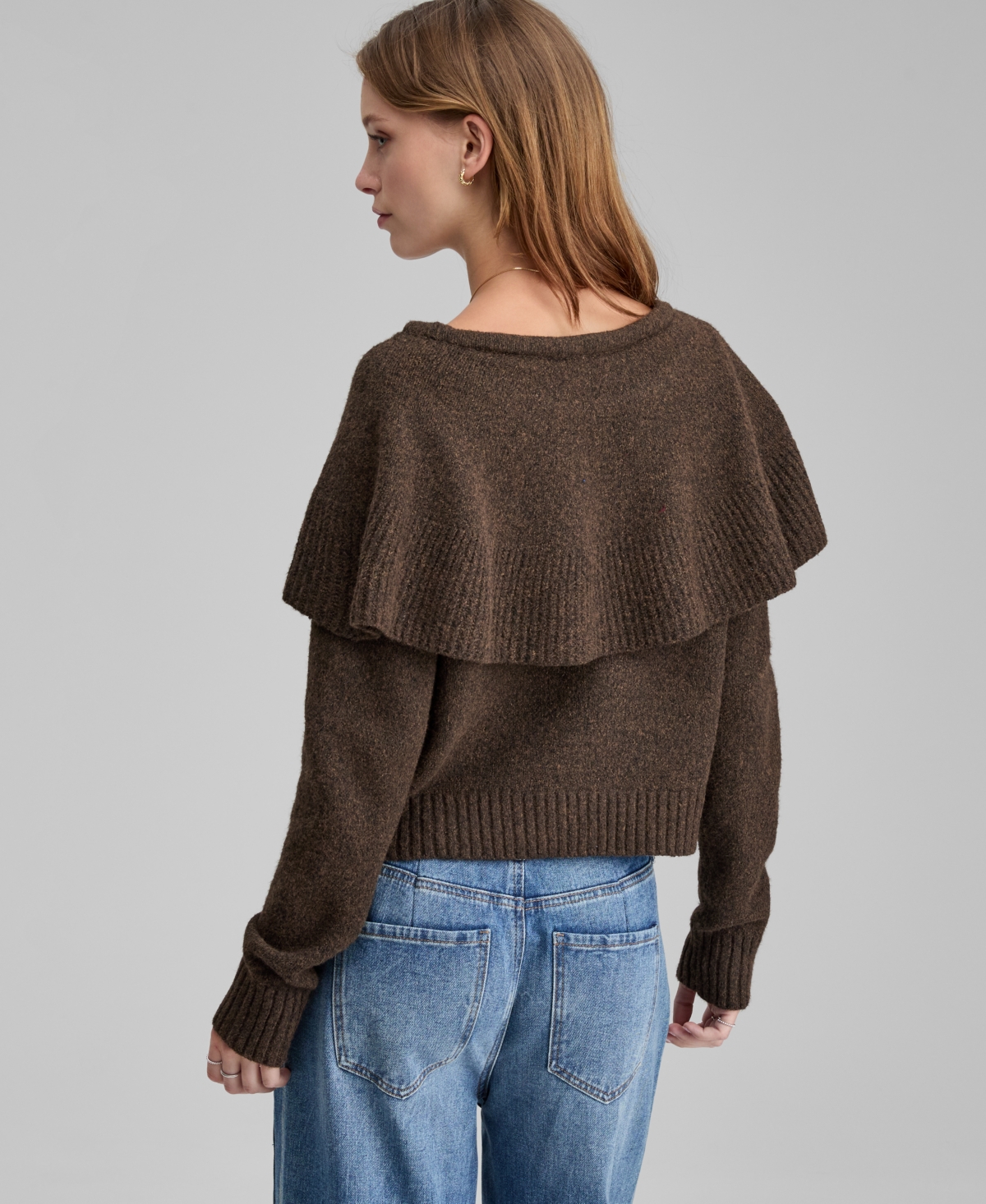 And Now This Women's Cape Sweater, Macy's Exclusive