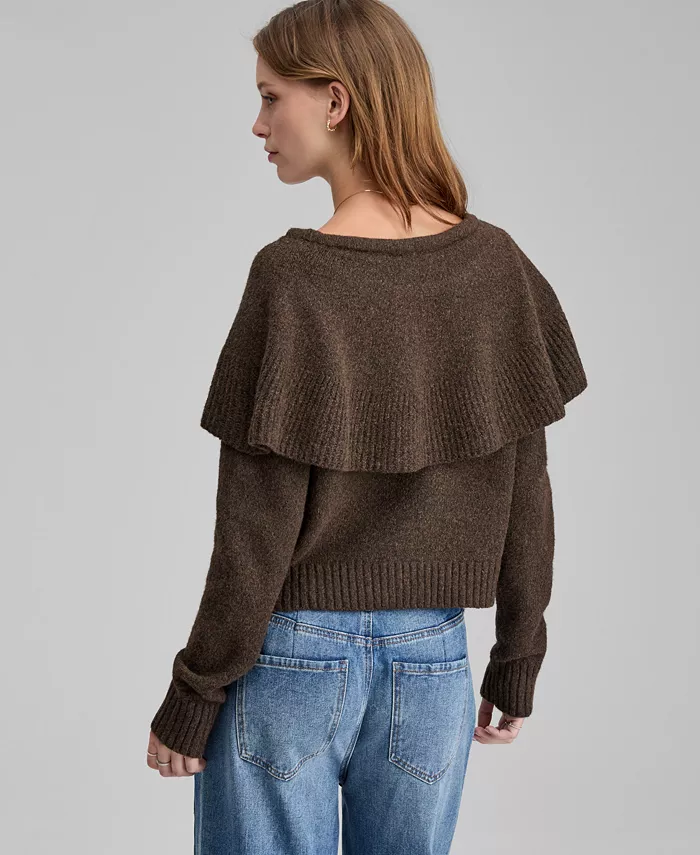 Women's Cape Sweater - thumbnail 6