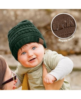 3pk Warmzy Baby Beanies, 0-36 months Baby Hats, Baby Winter Hat for Newborn, Infant, Toddlers, Boys, Girls