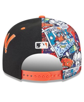 Men's Black/Orange San Francisco Giants 2025 MLB Diamond Hero Edition 9FIFTY Snapback Hat