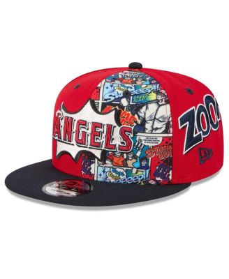 New Era - Men's Red/Navy Los Angeles Angels 2025 MLB Diamond Hero Edition 9FIFTY Snapback Hat