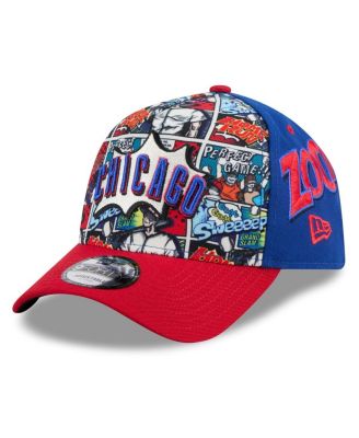 New Era - Men's Royal/Red Chicago Cubs 2025 MLB Diamond Hero Edition A-Frame 9FORTY Adjustable Hat