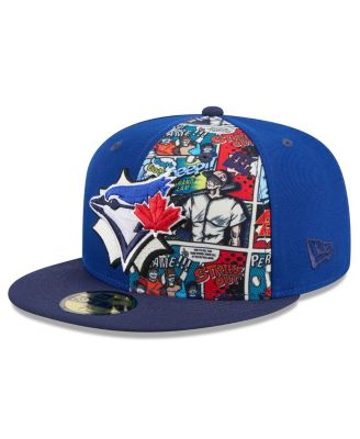 New Era - Men's Royal/Navy Toronto Blue Jays 2025 MLB Diamond Hero Edition 59FIFTY Fitted Hat