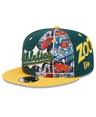 New Era - Big Boys and Girls Green/Gold Athletics 2025 MLB Diamond Hero Edition 9FIFTY Snapback Hat