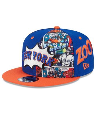 New Era - Big Boys and Girls Royal/Orange New York Mets 2025 MLB Diamond Hero Edition 9FIFTY Snapback Hat