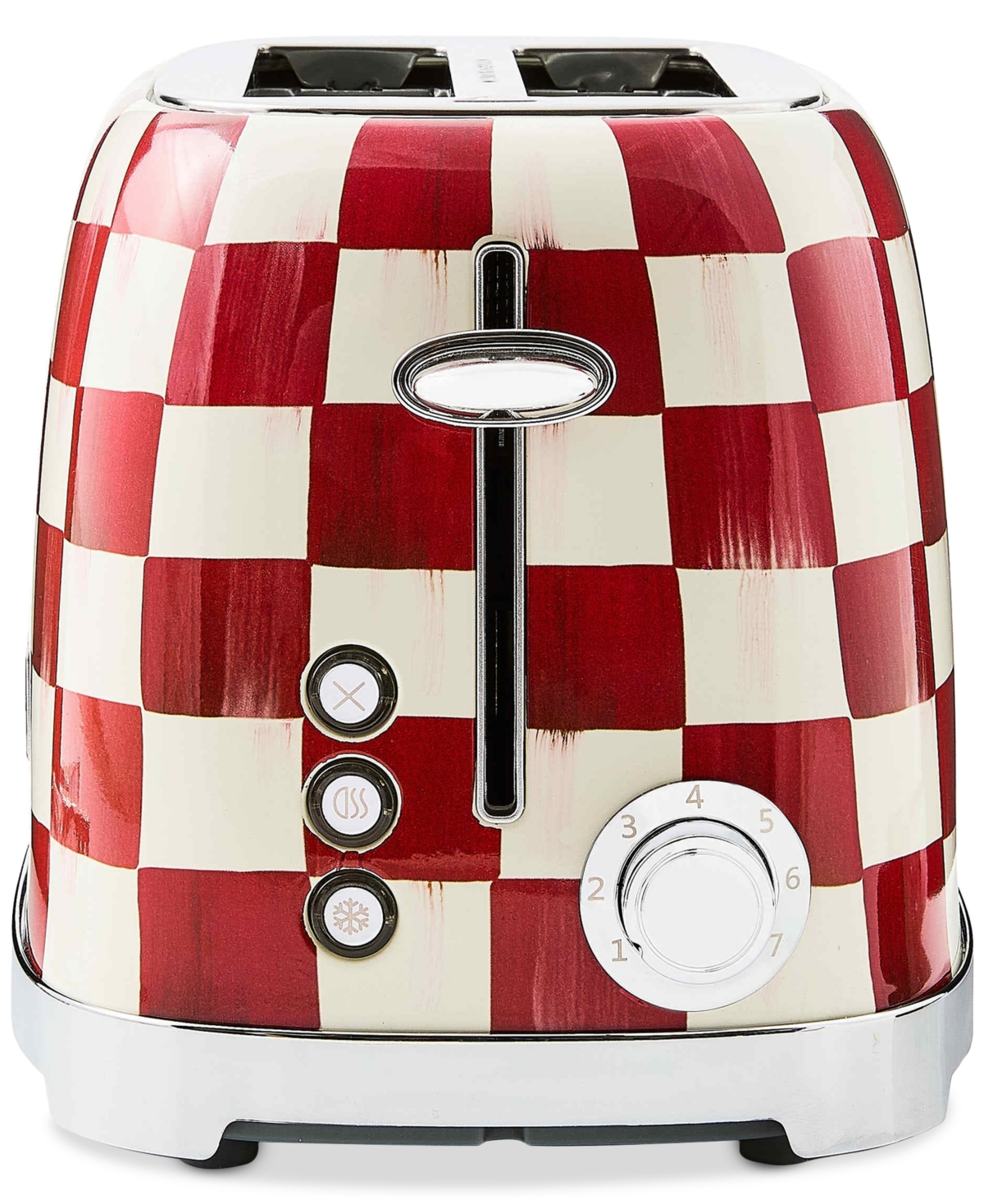 MacKenzie-Childs Cherry Check 2-Slice Toaster