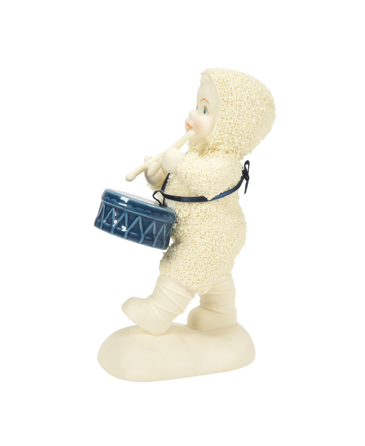 Department Five Snowbabies Little Drummer Baby Figurine In Neutral