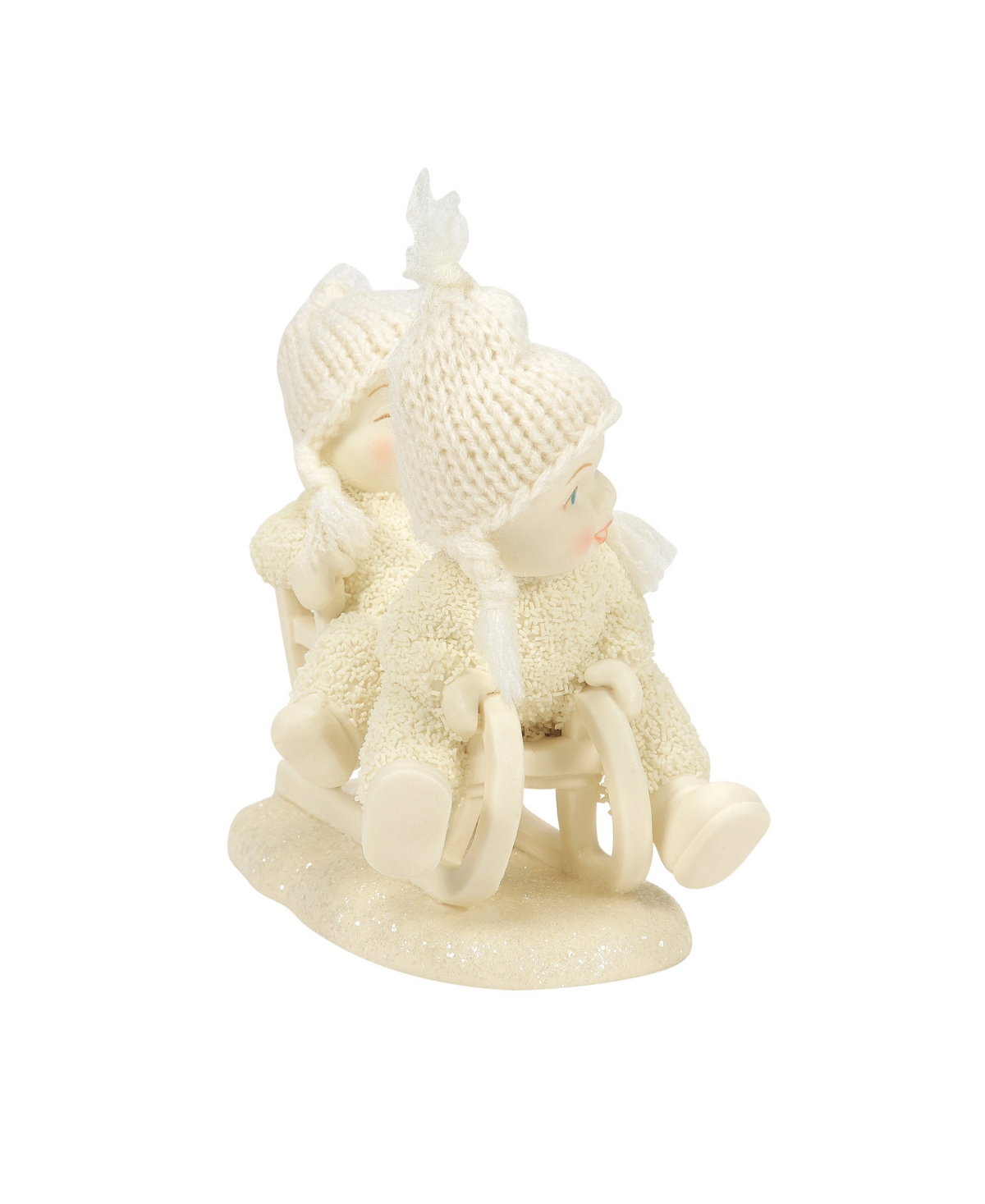 Department Five Snowbabies Down The Hill We Go Figurine In Neutral