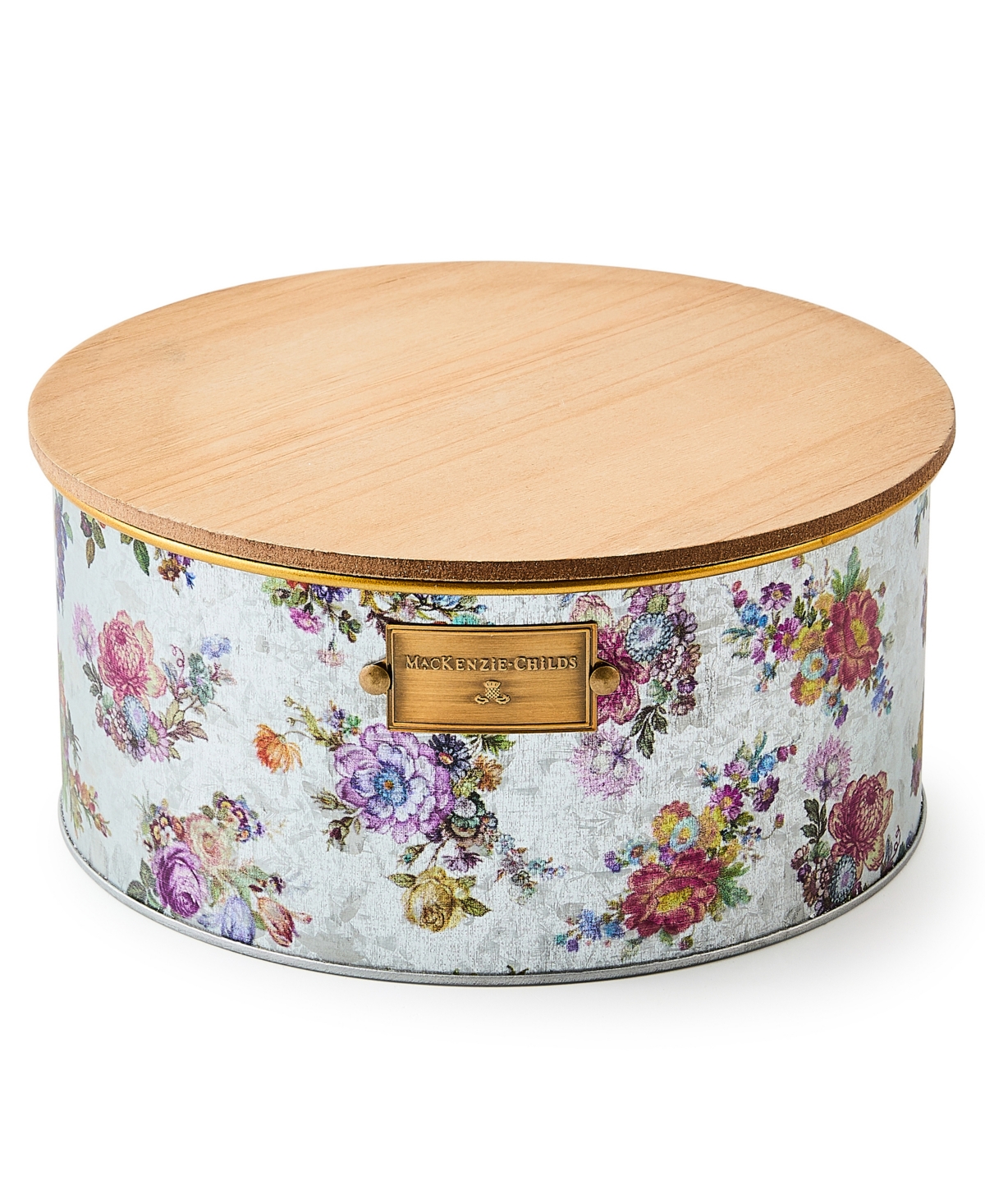 Mackenzie-childs Flower Market Large Citronella Candle In Multi
