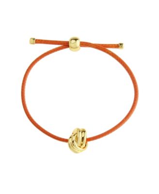 Pink Knot Friendship Slider Bracelet