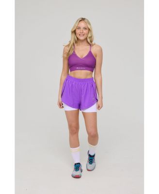 Women's Medium Support Infinite Sports Bra - Purple