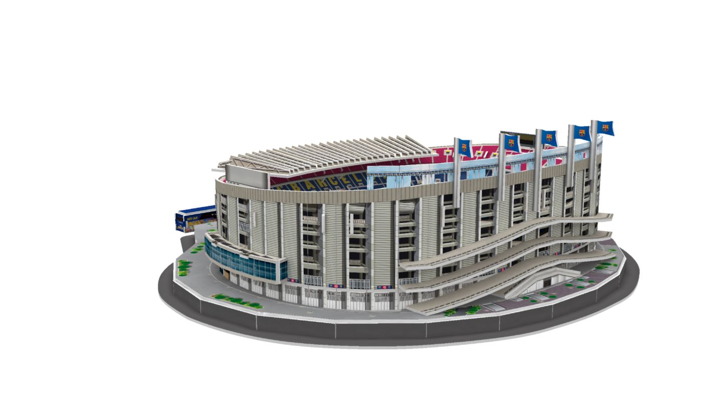 Детская игрушка Banbo Toys Spotify Camp Nou (FCB) Stadium 3D Puzzle — фото 4