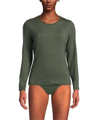 Women's SunShade UPF 50 Long Sleeve Rash Guard Swim Tee
