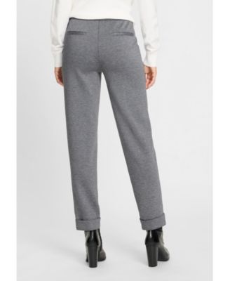 Lisa Fit Micro Pattern Cropped Pant