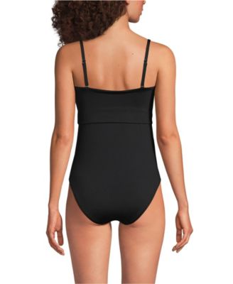 Women's Bandeau Cut Out One Piece