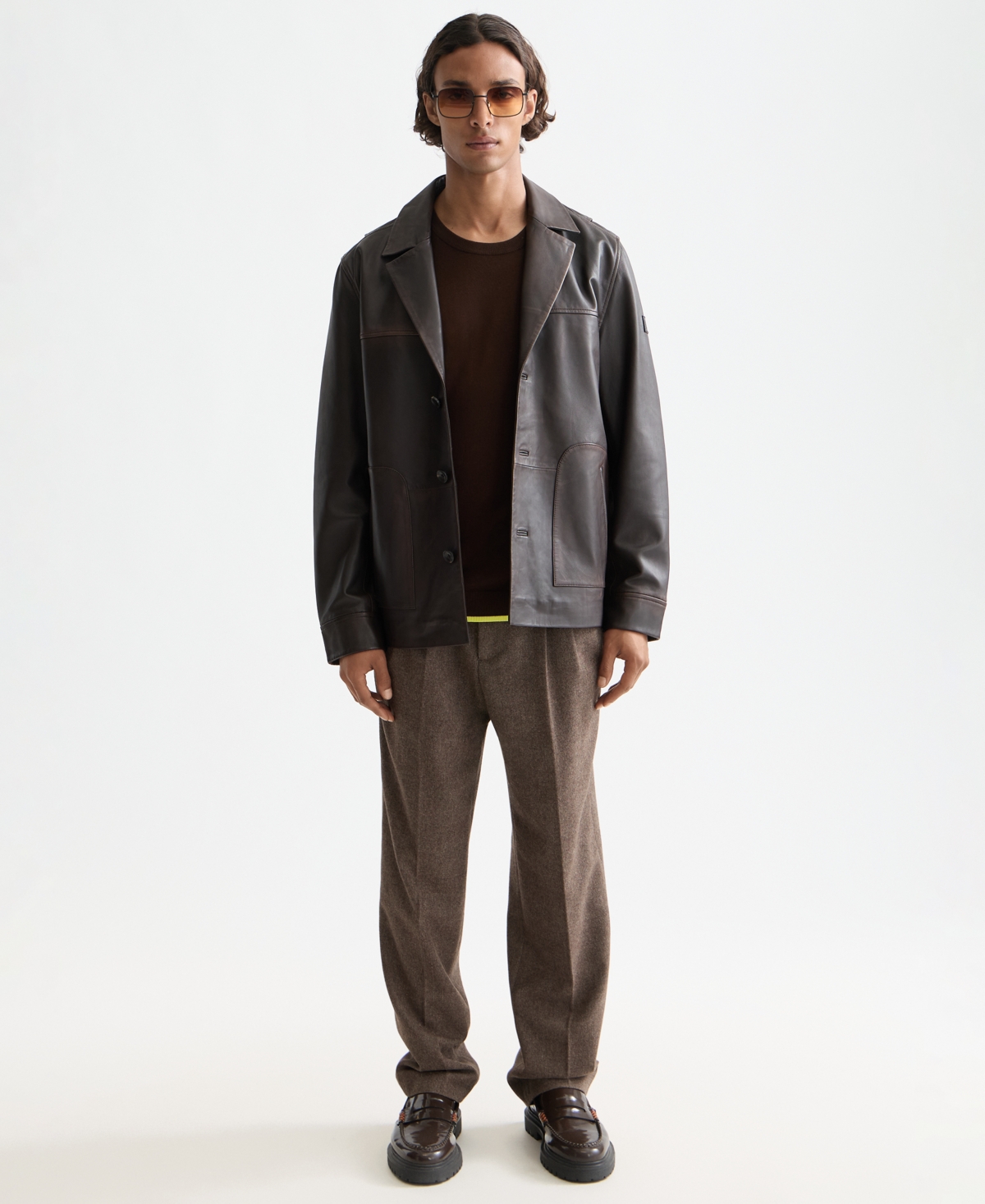 Scotch & Soda Men's Front Button Blazer