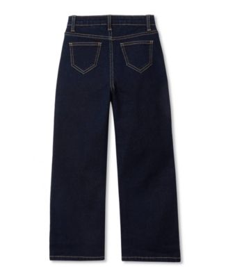 Girls Wide Leg Denim Jeans