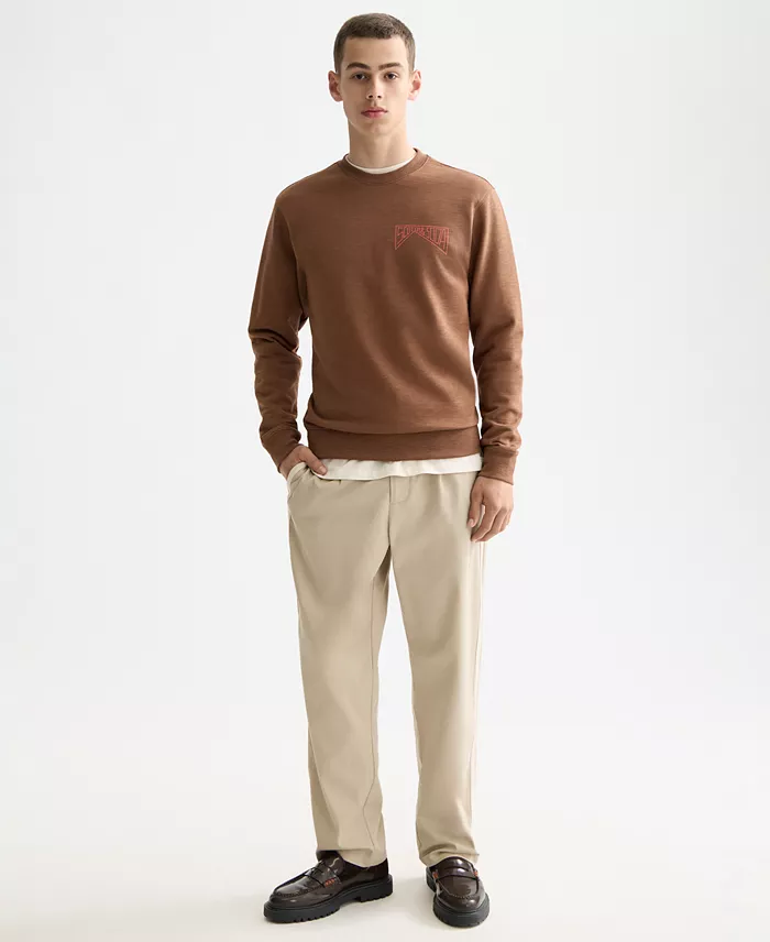 Men's Logo Detail Crewneck Sweatshirt - thumbnail 2