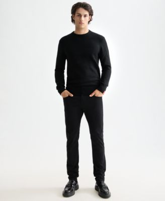 Men's Solid Crewneck Sweater