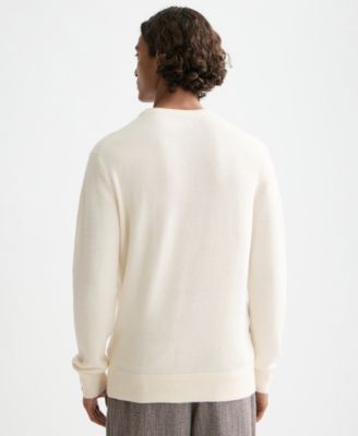 Men's Solid Crewneck Sweater