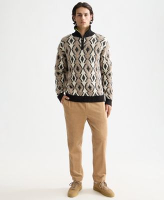 Men's Loose Tapered Corduroy Joggers