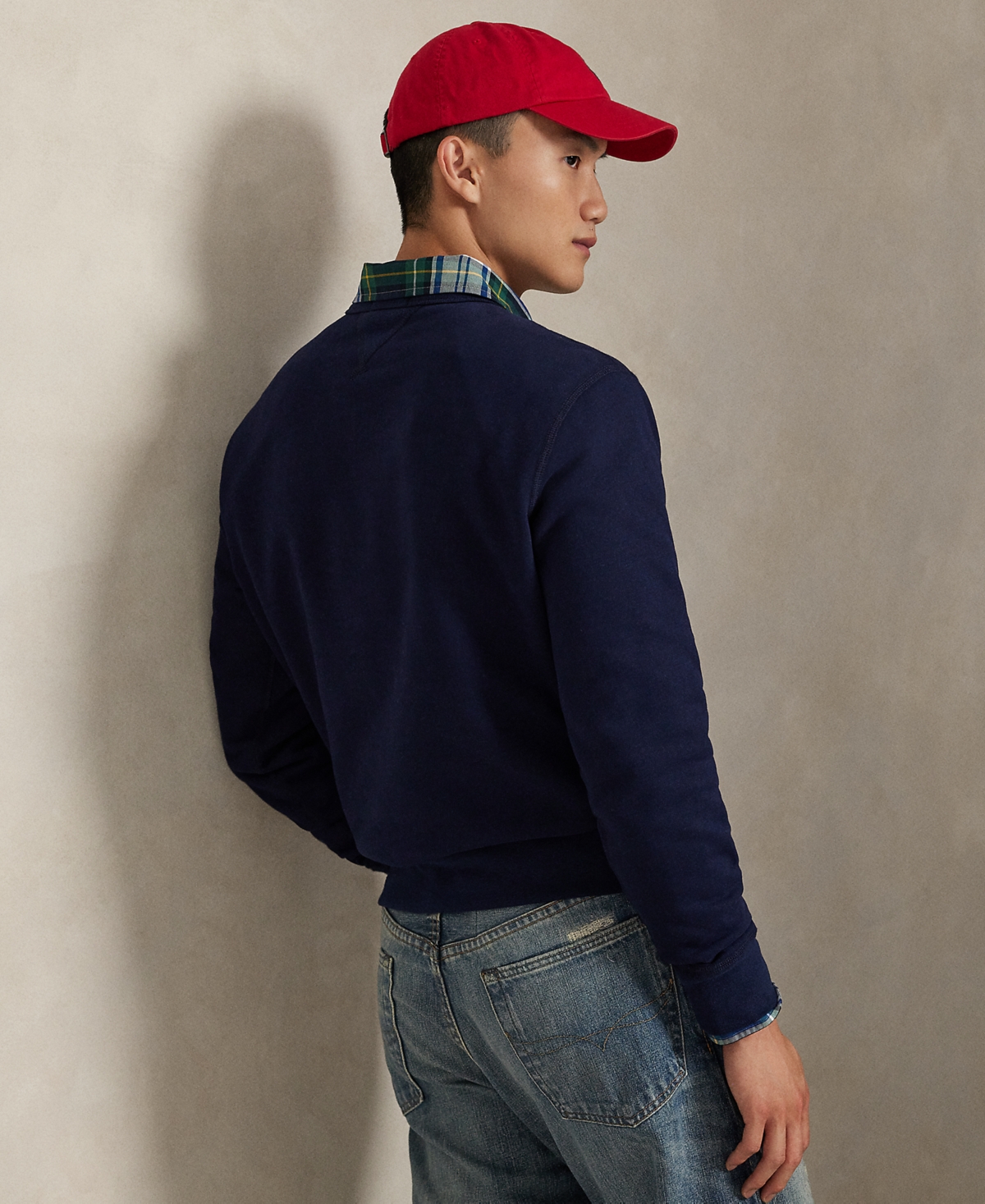 Polo Ralph Lauren Men's Rl Fleece I Heart Polo Sweatshirt In Blue