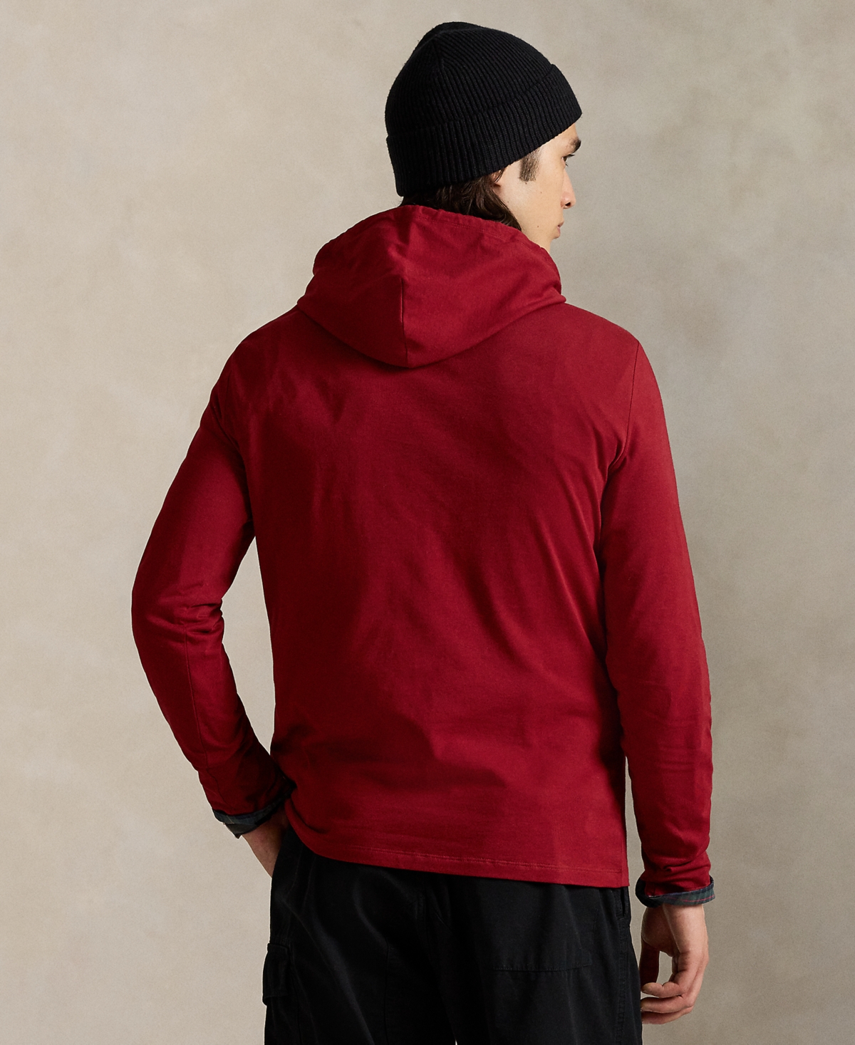 Polo Ralph Lauren Men's Bear Jersey Hooded T-Shirt