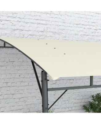 10' x 13' Pergola, UV-Resist Outdoor Canopy Shelter,