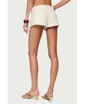 Womens Arielle Iridescent Shorts