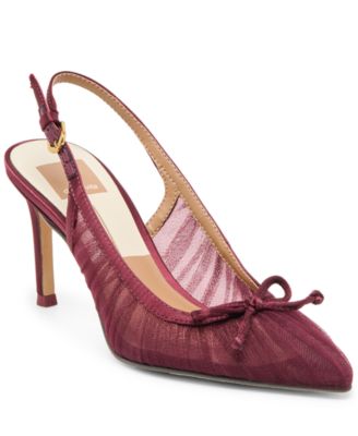 Women's Yela Tule Bow Slingback Pumps