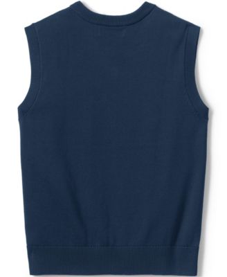 Men's Cotton Modal Fine Gauge Sweater Vest