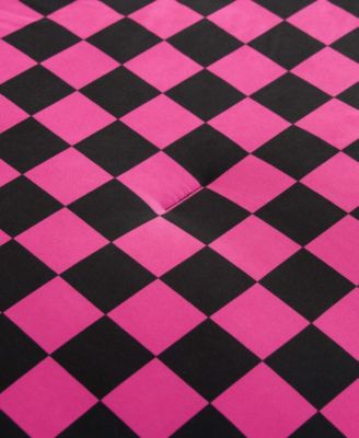 Checkerboard Reversible 5-Pc. Comforter Set, Twin/Twin XL