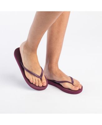 Women's Slimz Core Natural Rubber Flip-Flop Thong Sandals