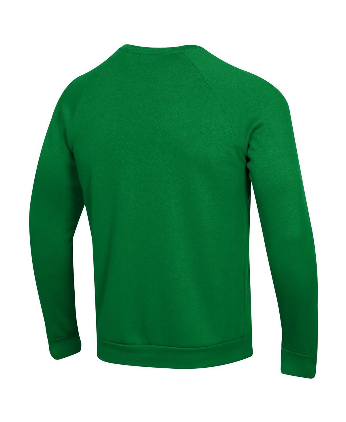 Under Armour Men's Kelly Green Notre Dame Fighting Irish Football Rival Fleece Sweatshirt In Green