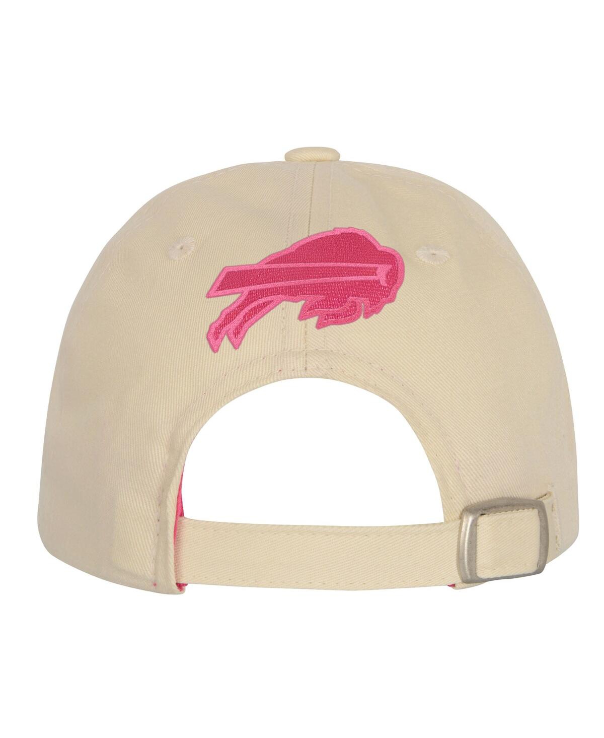 Outerstuff Big Girls Cream Buffalo Bills Blitz Adjustable Hat In Neutral