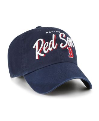 Women's Navy Boston Red Sox Ariana Clean Up Adjustable Hat