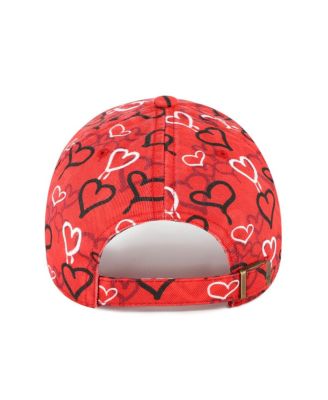 Girls Toddler Scarlet San Francisco 49ers Mural Clean Up Adjustable Hat