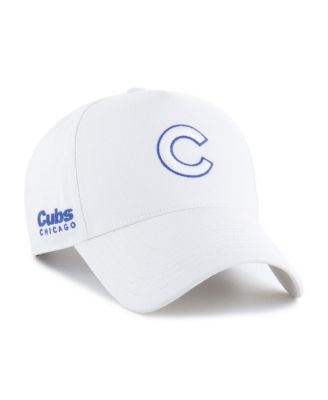 '47 Brand - Men's White Chicago Cubs Foundational Pinch Offside Adjustable Hat