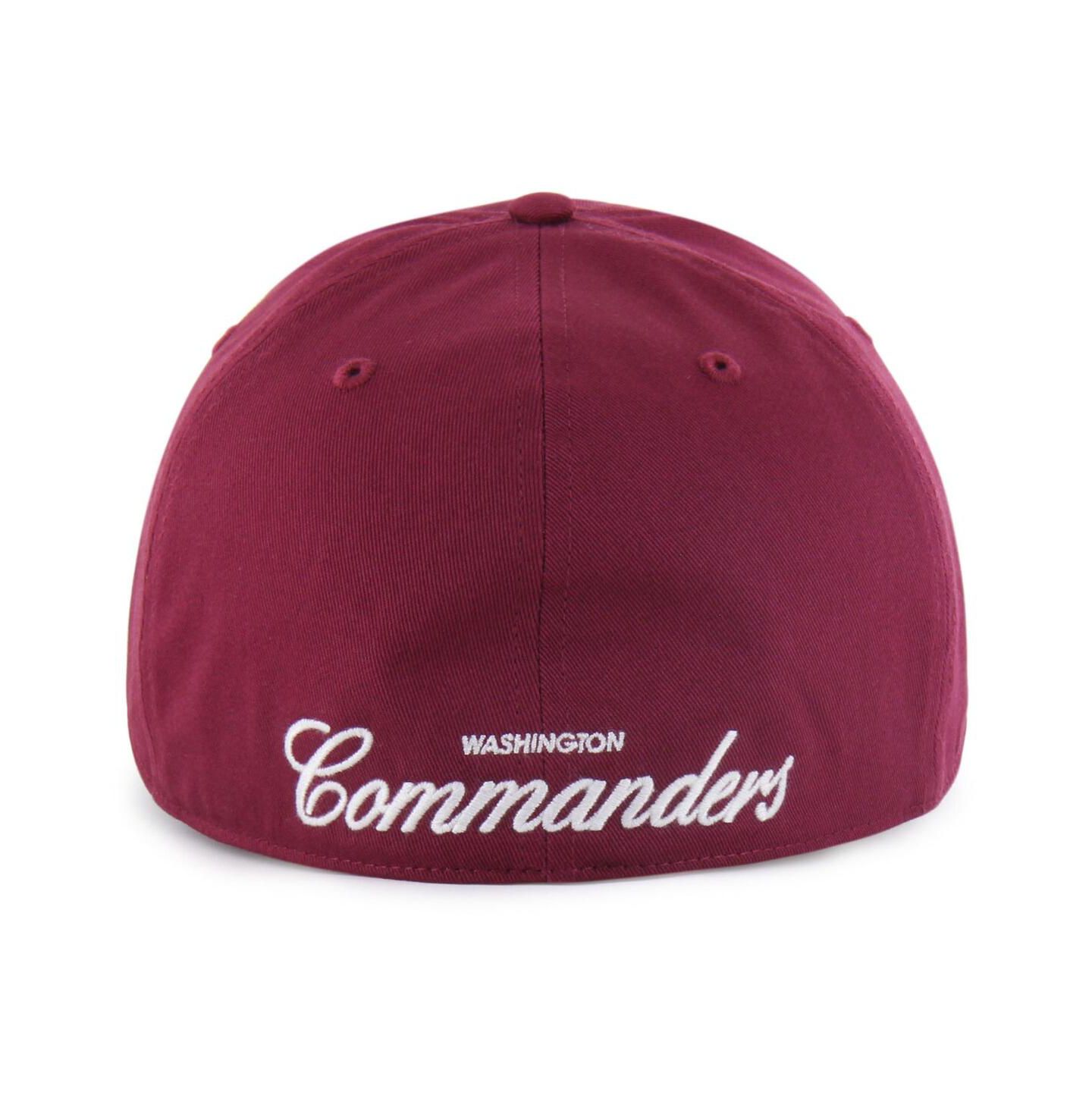 Мужская кепка '47 Brand Burgundy Washington Commanders Foundational Franchise Fitted Hat — фото 2