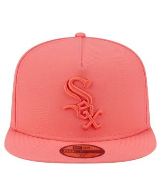 Men's Coral Chicago White Sox Color Pack A-Frame 59FIFTY Fitted Hat
