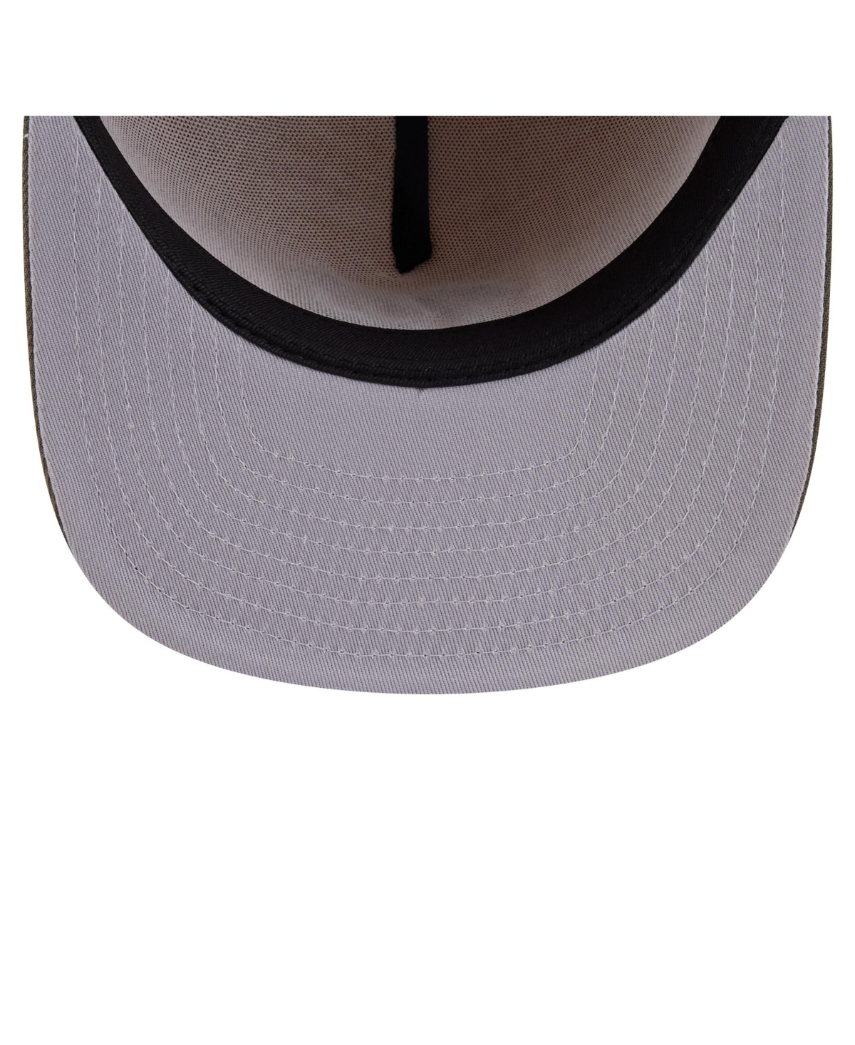 New Era Men's Light Beige/olive Washington Nationals Two-tone Color Pack A-frame 59fifty Fitted Hat In Multi