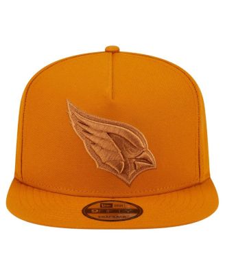 Men's Brown Arizona Cardinals Color Pack A-Frame 9FIFTY Snapback Hat