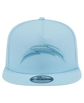 Men's Light Blue Los Angeles Chargers Color Pack A-Frame 9FIFTY Snapback Hat