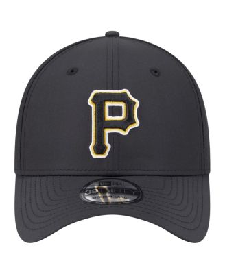 Men's Black Pittsburgh Pirates Night 39THIRTY Flex Hat