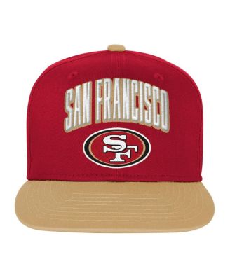Big Boys and Girls Scarlet San Francisco 49ers Essentials Adjustable Hat